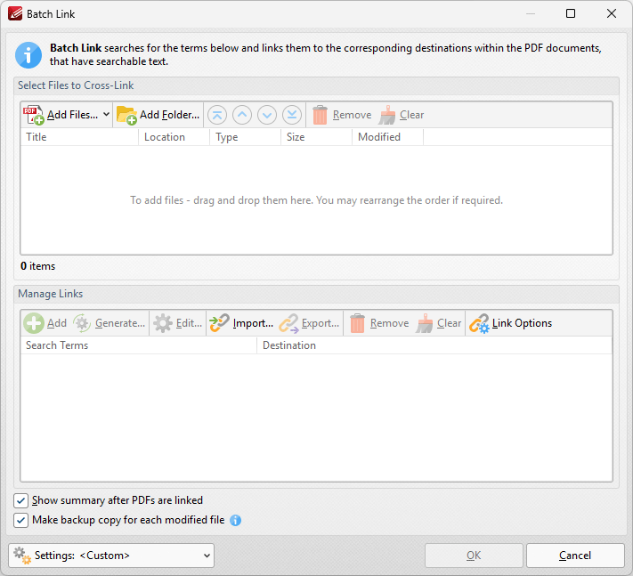 batch.link.dialog.box