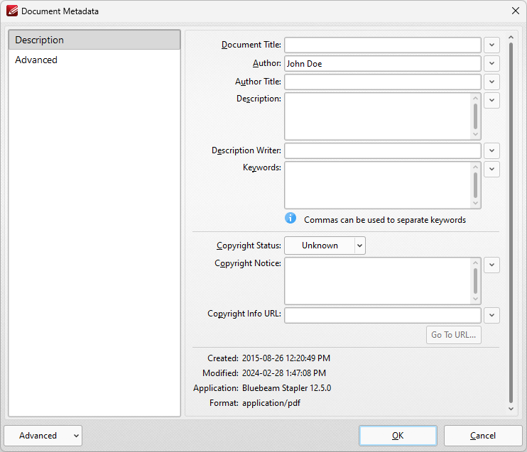 document.metadata.ribbon