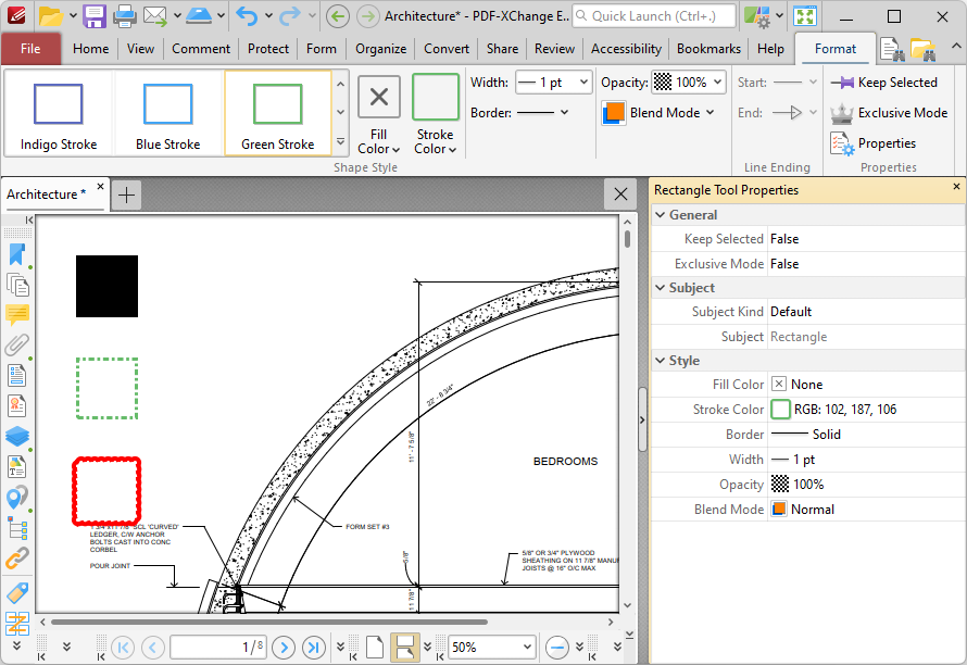 rectangle.format.tab.ribbon