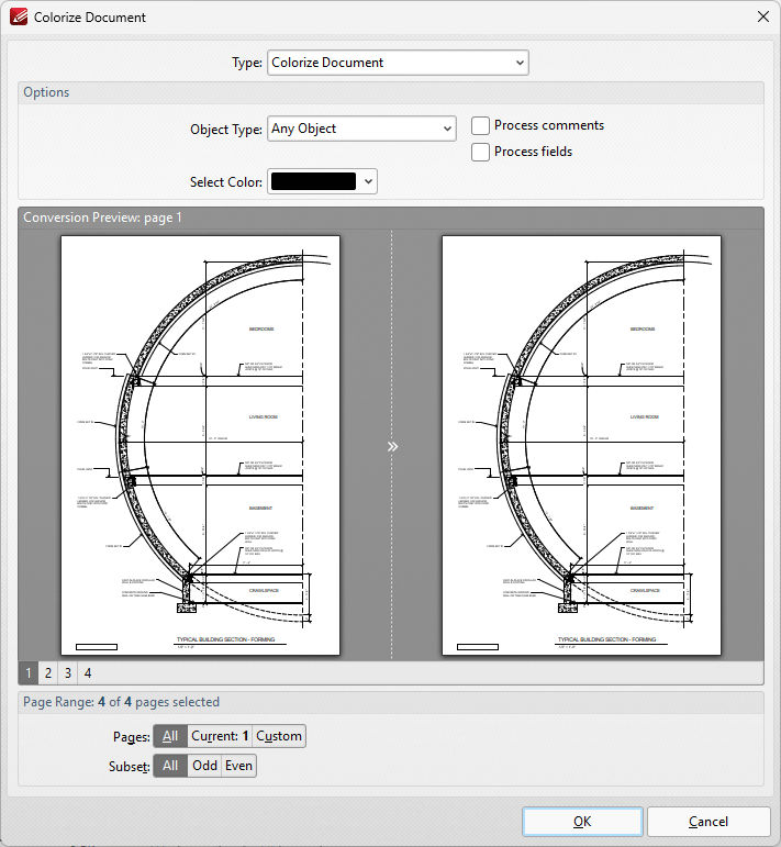colorize.document.dialog.box