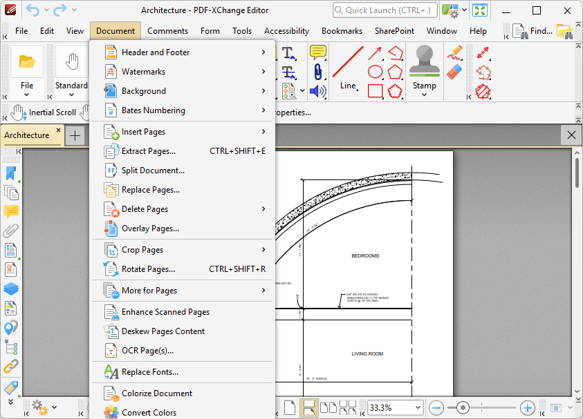 Tabs Guide > Document