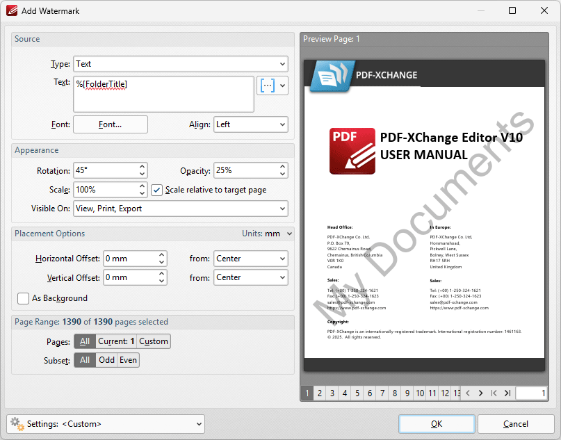 Appendix > Macros > Folder Title