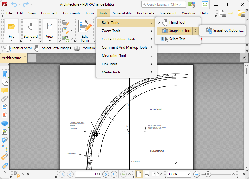 Tabs Guide > Tools > Basic Tools > Snapshot Tool