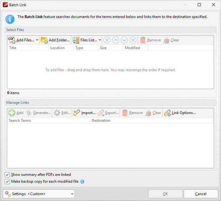 batch.link.dialog.box
