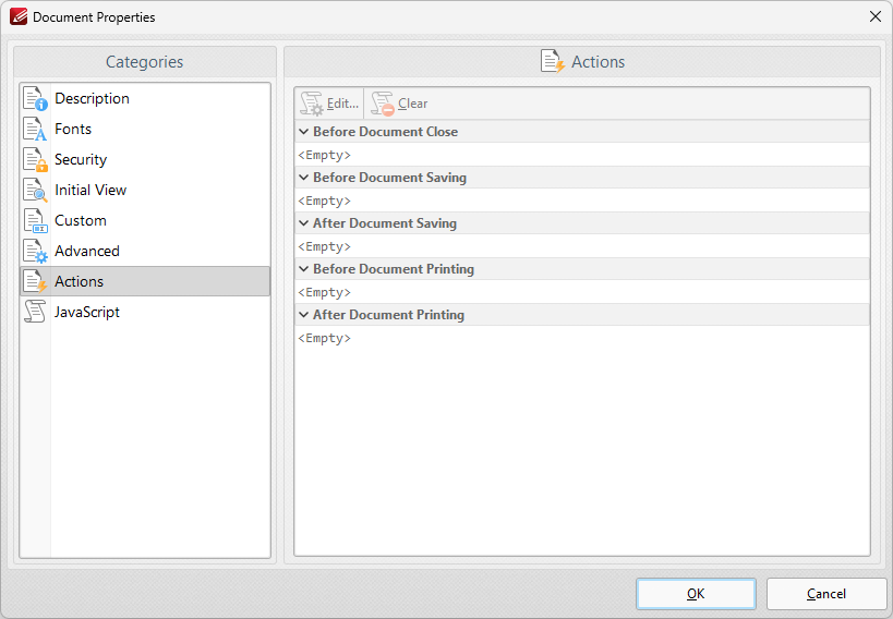 document.properties.actions.ribbon