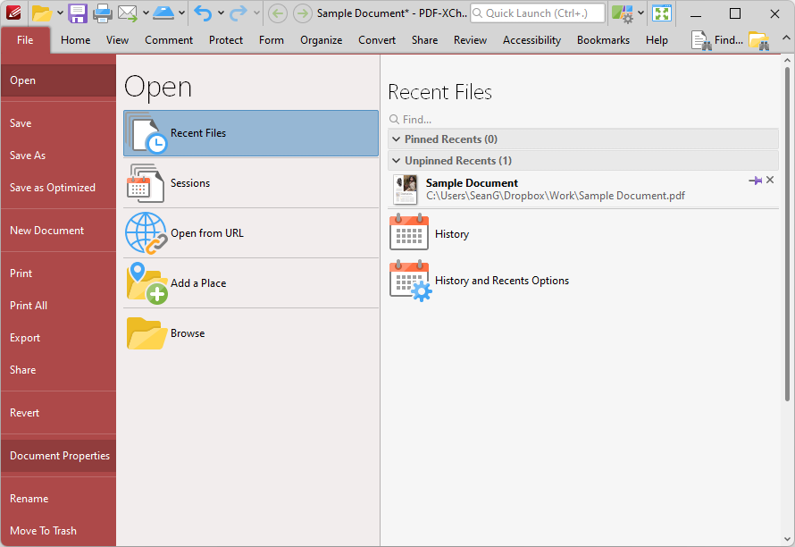 document.properties.location.ribbon