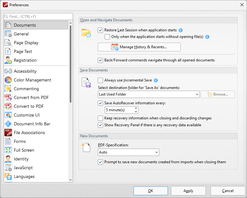 preferences.dialog.box