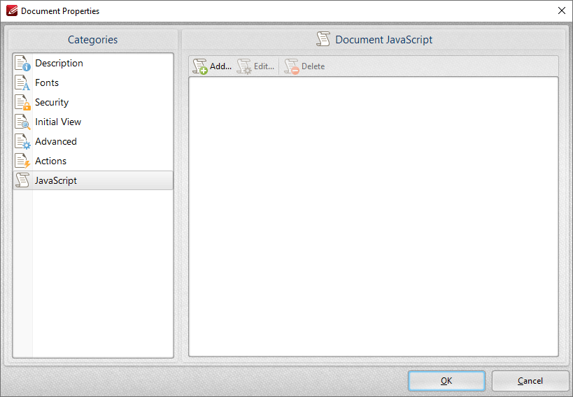 document.properties.javascript