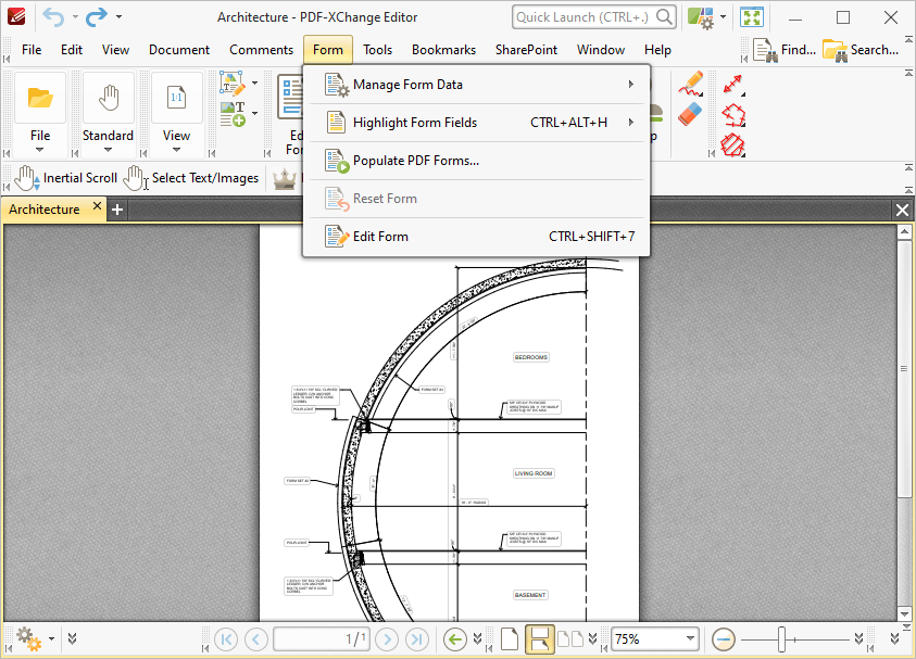 Tabs Guide > Form