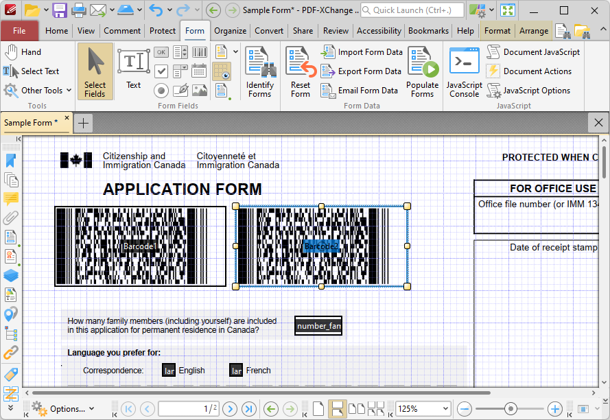 added.barcodes.ribbon