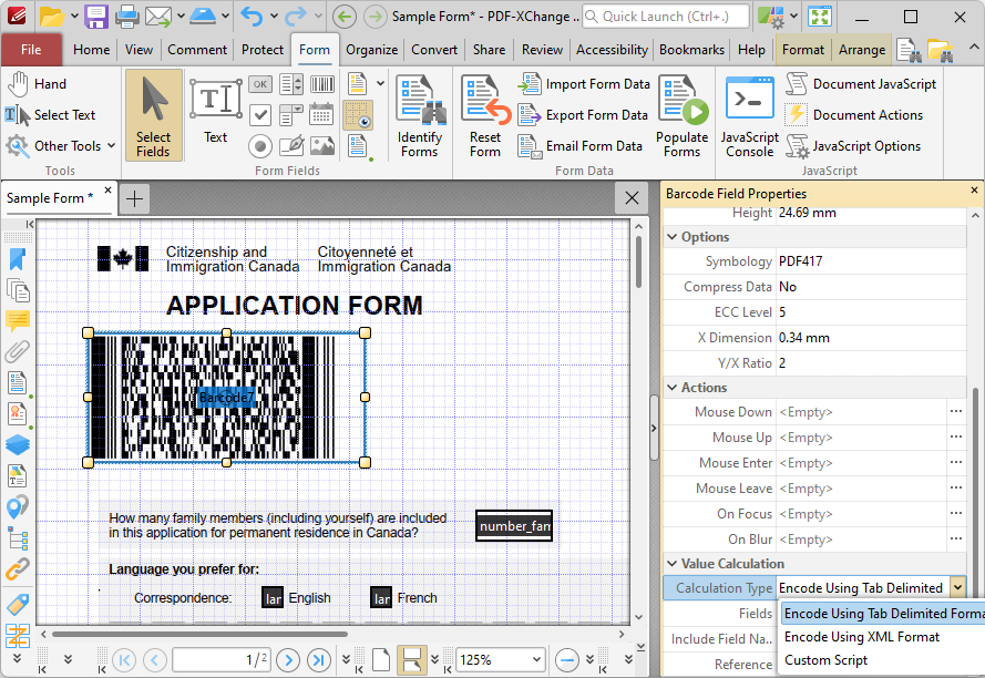encode.delimited.barcode