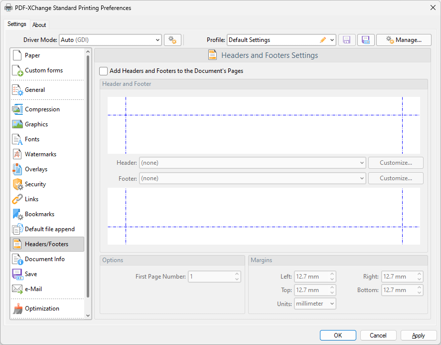 headersfooters.options