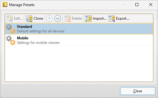 manage.presets.optimization