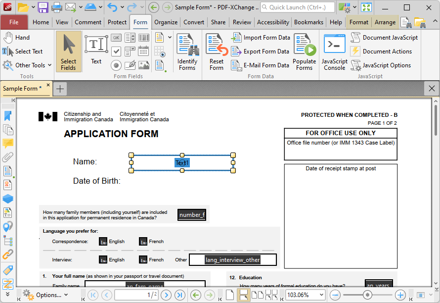 value.calculation.one.ribbon