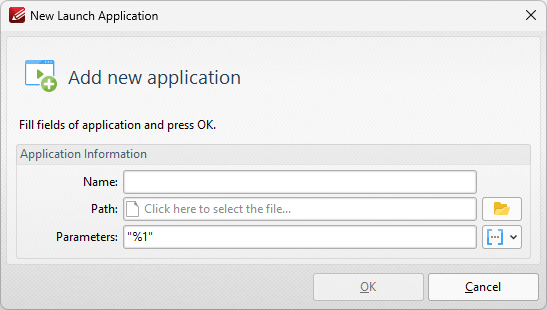 11.new.launch.application.dialog