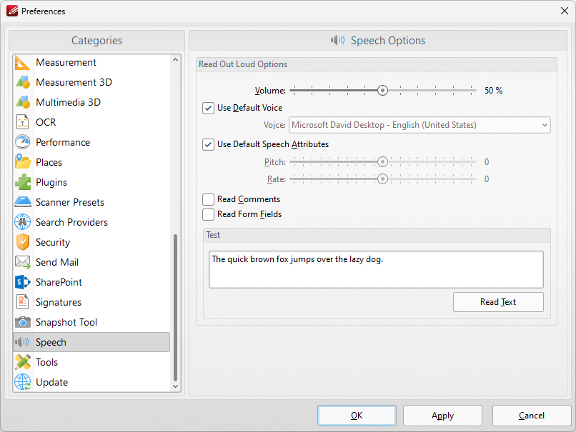 11.speech.preferences
