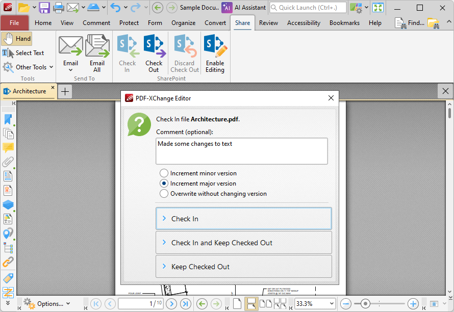 check.in.dialog.box