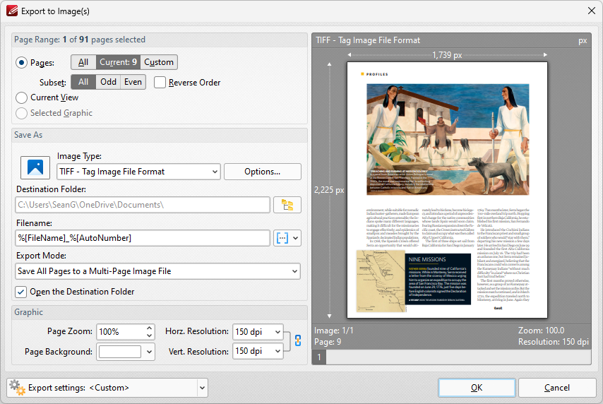 export.to.images.dialog.box