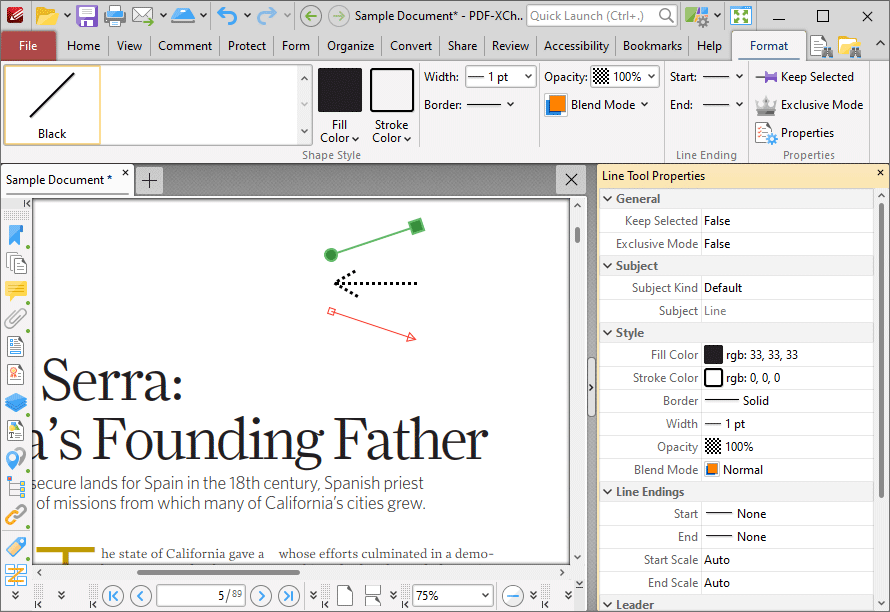 line.annotations.format.tab.ribbon
