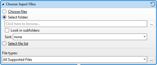 Pdf Input Folder PDF-Tools V7 User Manual > Actions Library > Input/Output Actions ...