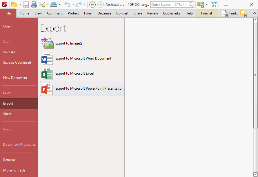 export.to.powerpoint.location.ribbon