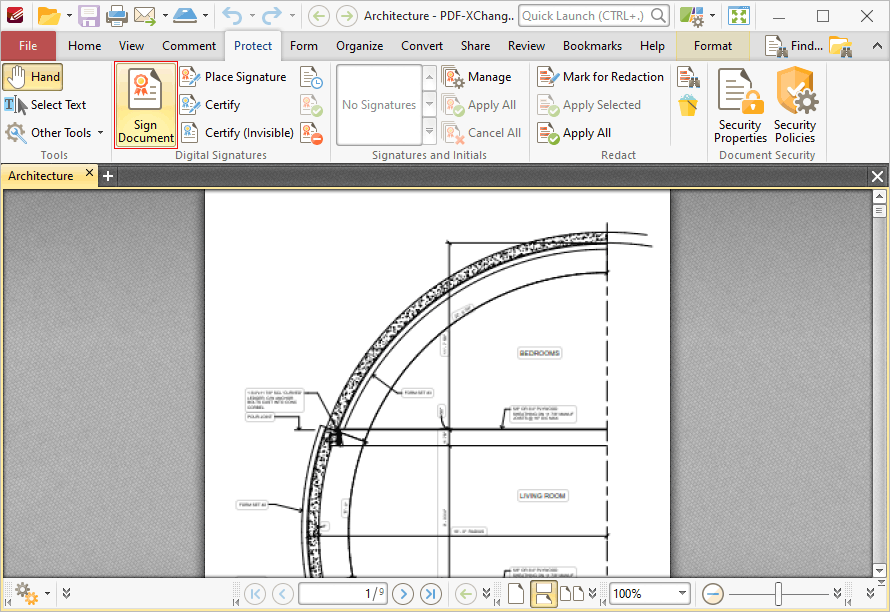 sign.document.location.ribbon