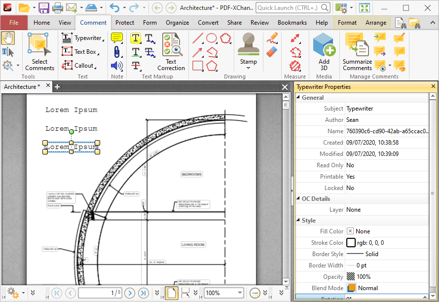 pdf-xchange-editor-plus-v8-user-manual-tabs-guide-comment-tab