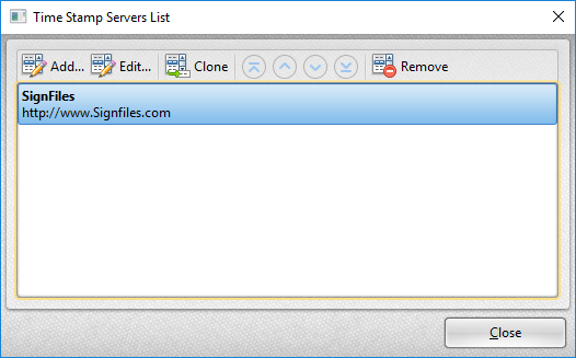 timestamp.servers.dialog.box