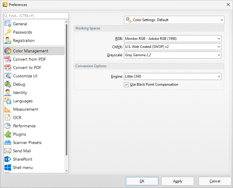 color.management.preferences.dialog.box