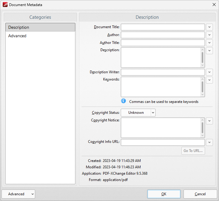 document.metadata.ribbon