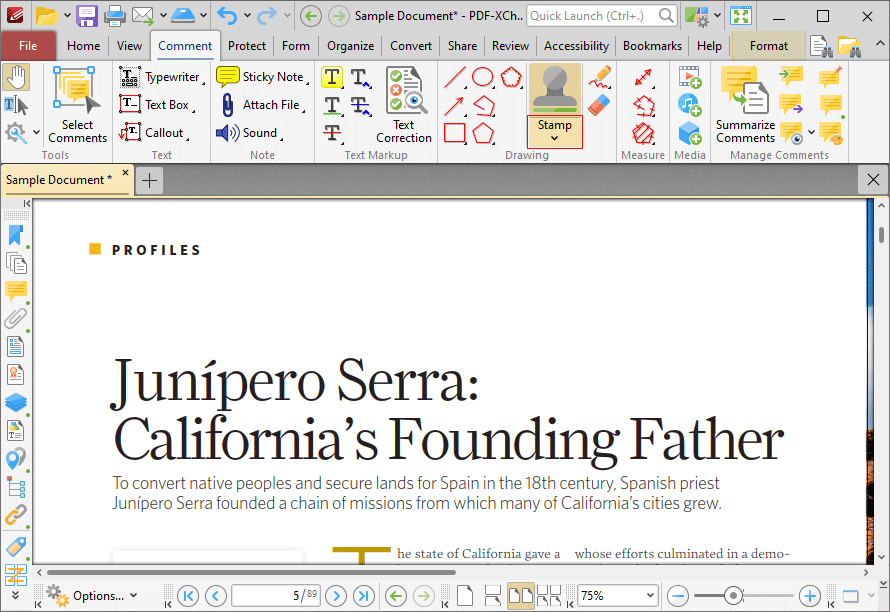 stamp.dropdown.ribbon