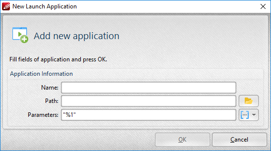 11.new.launch.application.dialog