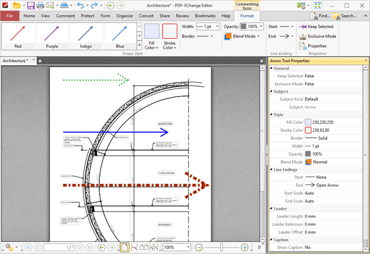 arrow.annotations.format.tab.ribbon