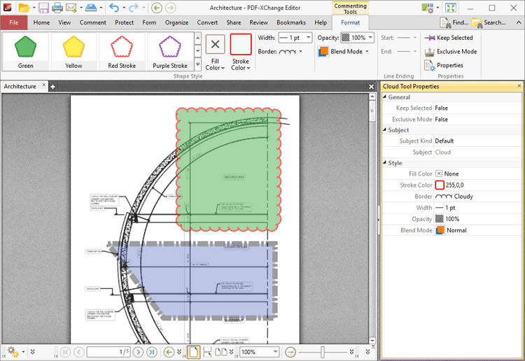 cloud.tool.format.ribbon