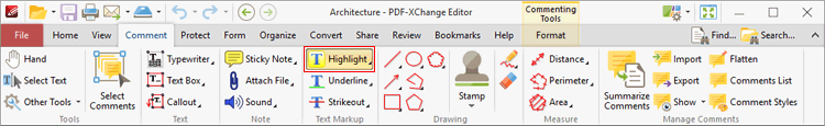 highlight.tool.location.ribbon