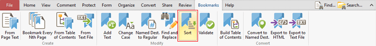 sort.bookmarks.ribbon