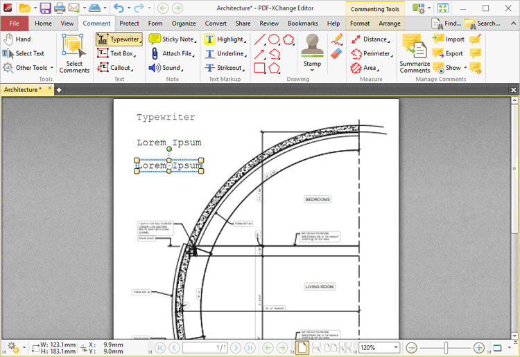 typewrter.tool.examples.ribbon