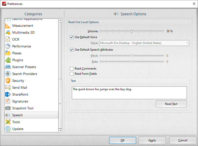 11.speech.preferences