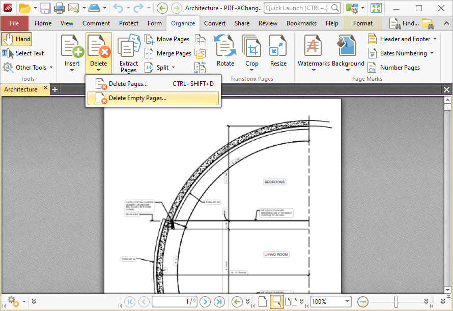 delete.empty.pages.ribbon