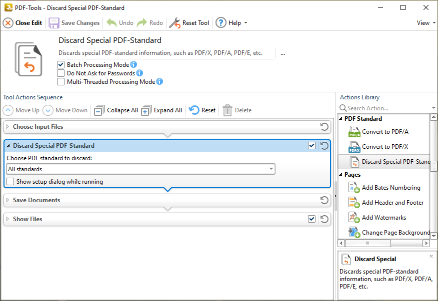 discard.special.action.options