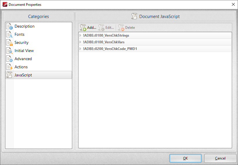document.properties.javascript.ribbon