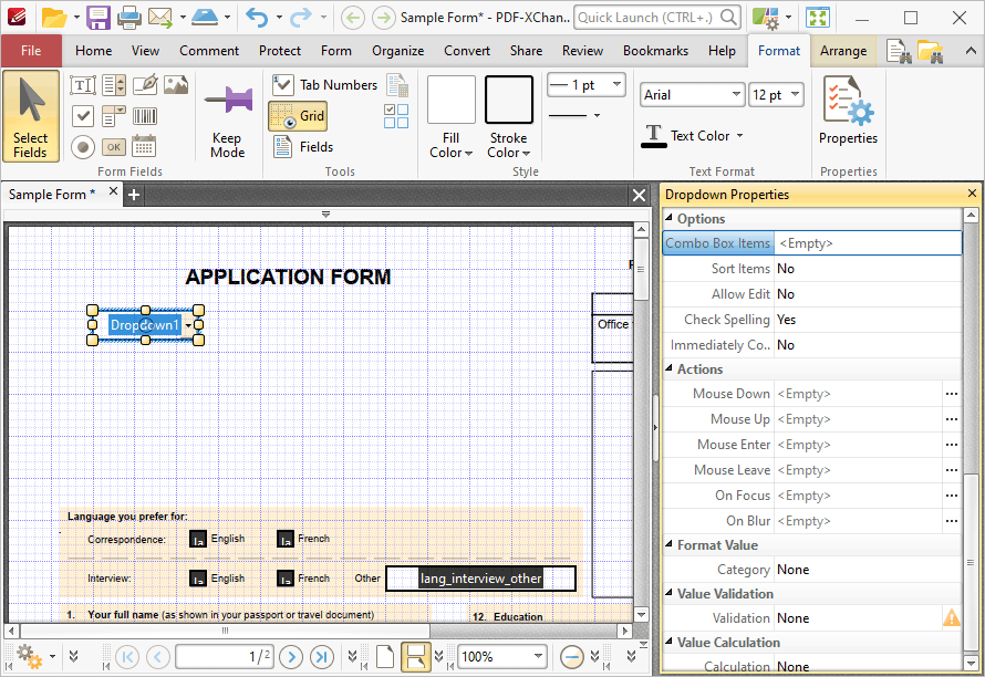 dropdown.combo.box