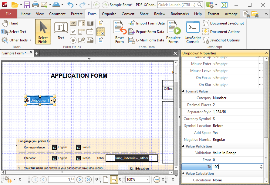dropdown.from.to.options