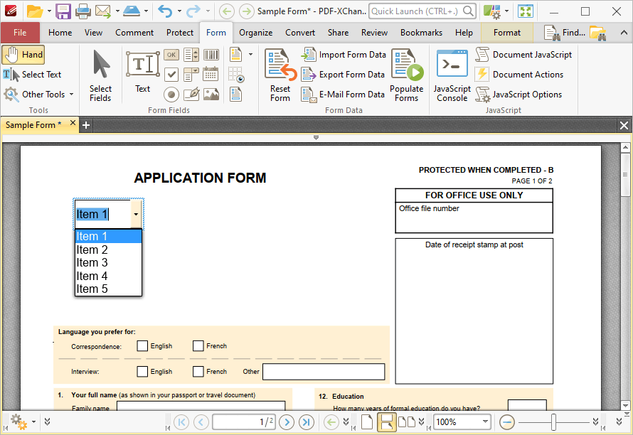 dropdown.menu.ribbon