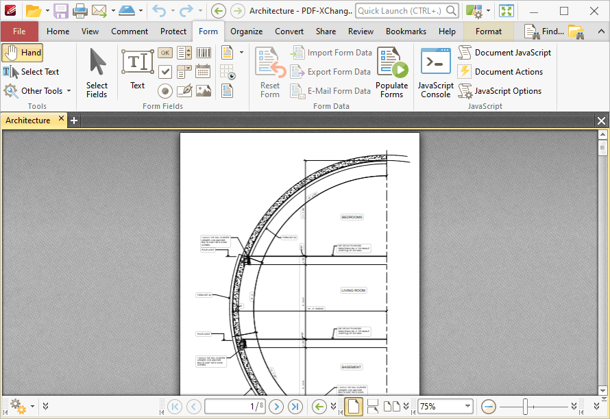 form.tab.ribbon