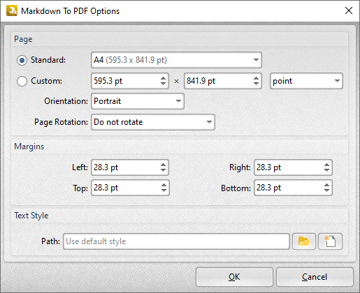 markdown.conversion.options