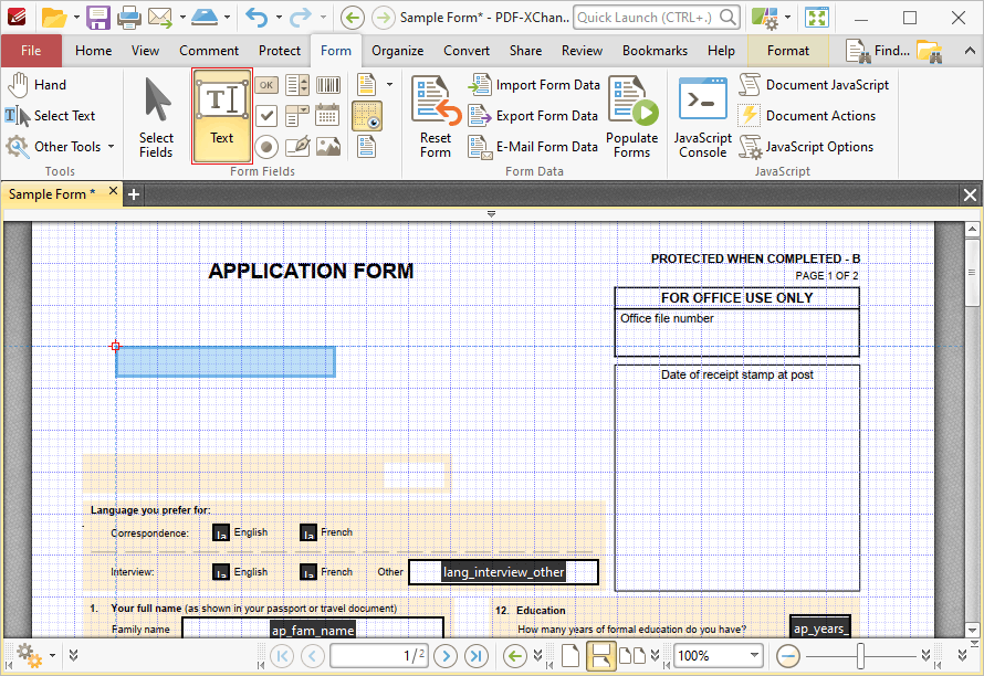 new.text.form.field