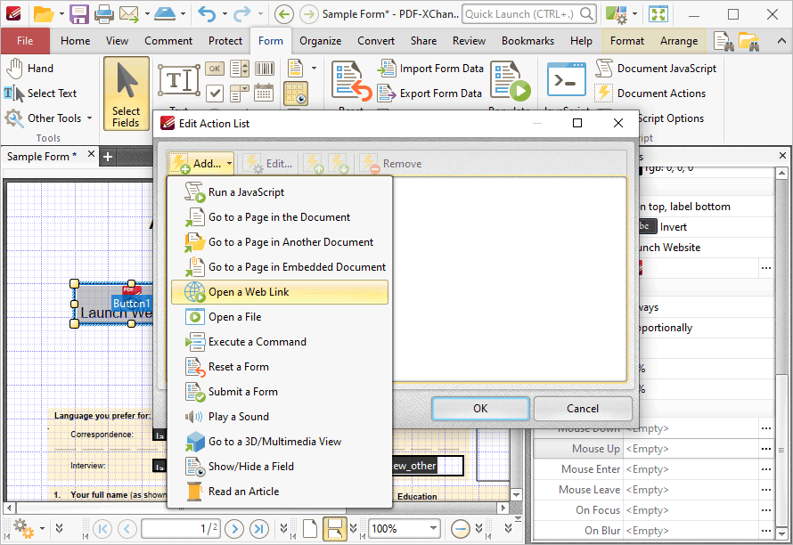 open.weblink.button