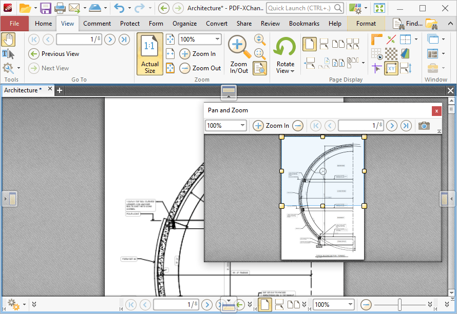 panzoom.reposition.ribbon