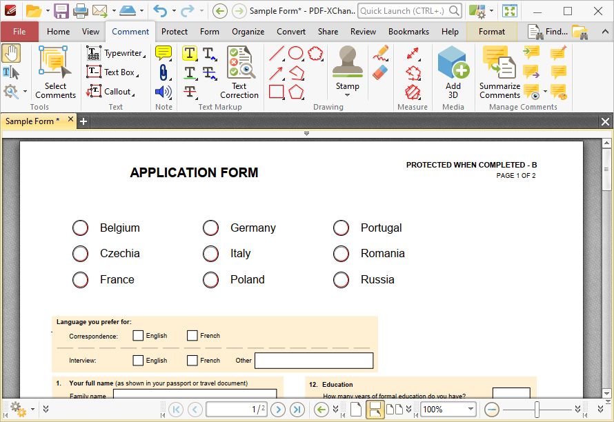 radio.button.example.complete
